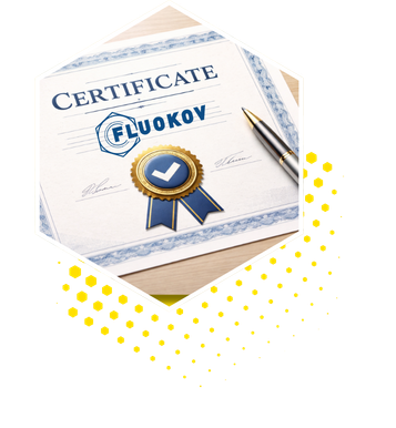 Fluokov certifikace Fluokov – zakázková kovovýroba a laserové pálení | Teplice